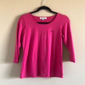 COPY - Dior Uniform Pink Half Sleeve Tshirt
